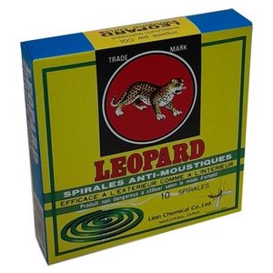 Spirales anti-moustiques Léopard x 10