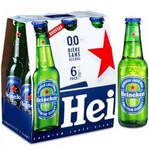 Heineken bière sans alcool 0,0% Vol. 6x25cl