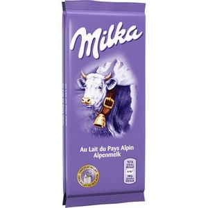 Milka tablette de chocolat au lait 100g