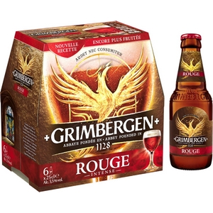 Grimbergen bière d'Abbaye rouge 6x25cl alc. 5,5% Vol.