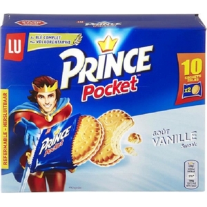 Lu prince pocket vanille 10x2 400g