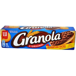 Lu granola sablés chocolat au lait x16 200g
