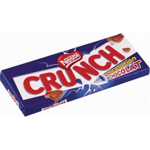 Nestlé tablette de chocolat crunch 100g