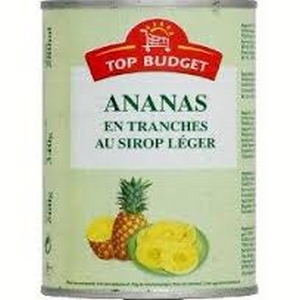 Top budget ananas tranche 3/4