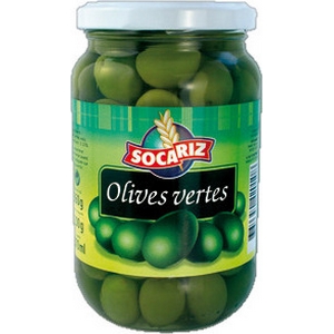 Socariz olives vertes dénoyautées 200g