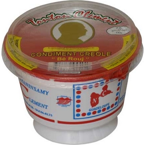 "be rouj" condiment creole 160g