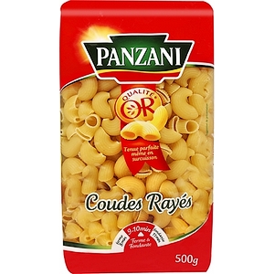 Panzani pâtes coude raye 500g
