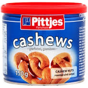 Noix cajou boite fer cashews 150g