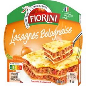 Fiorini lasagne à la bolognaise barquette de 300g