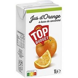 Top budget jus d'orange 1l