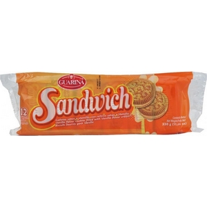 Guarina sandwich vanille lot 12 330g