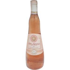 Vin rosé côtes de provence 12,5% vol 75cl