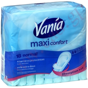 Protection hygiénique Vania maxi confort 18 normal