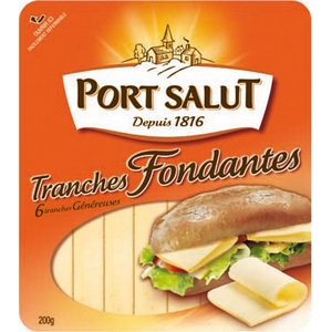 Fromage port salut tranches fondantes x6 200g