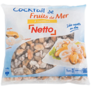 Netto cocktail de fruits de mer 500g