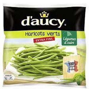 D'aucy haricots verts extra fin 1kg