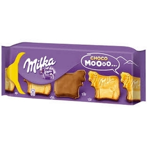 Milka biscuits nappés chocolat lait moooo…