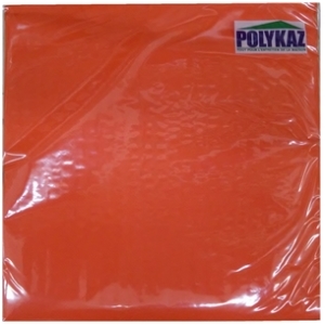 Polykaz serviettes papier 2 plis orange 35/38/40 lot de 40