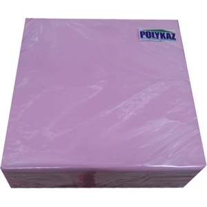Polykaz serviettes papier 2 plis rose 35/38/40 lot de 40