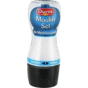 Sel de méditéranée moulin ducros 68g