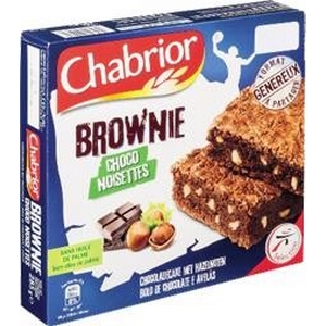 Chabrior brownie choco noisettes 285g