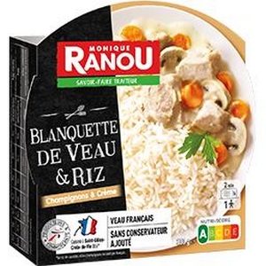Monique Ranou blanquette de veau Français barquette 300g