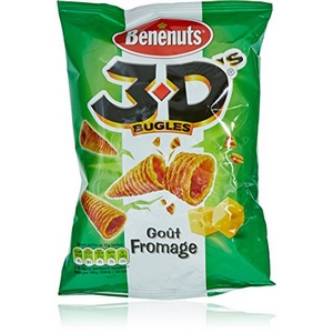 Chip's 3d benenuts goût fromage 85g