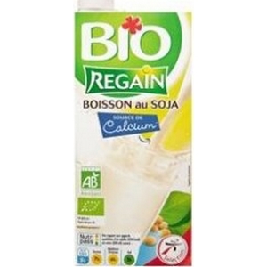 Regain lait soja bio calcium 1l
