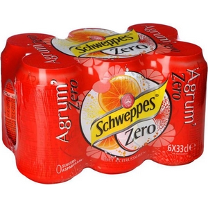 Schweppes agrumes 6x33cl