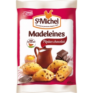 ST MICHEL madeleines aux pépites de chocolat 400g