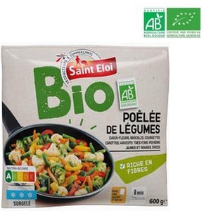 Saint Éloi poêlée de légumes Bio 600g