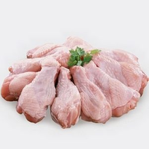 Manchons de poulet cru congelés 1kg