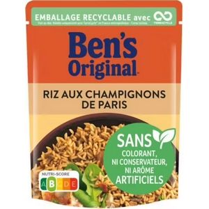 Uncle Ben's riz cuisiné aux champignons de Paris 250g