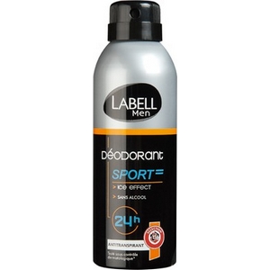 Labell déodorant homme sport 200ml