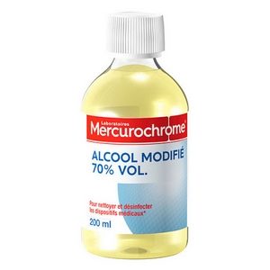 Mercurochrome alcool modifié à 70% 200ml