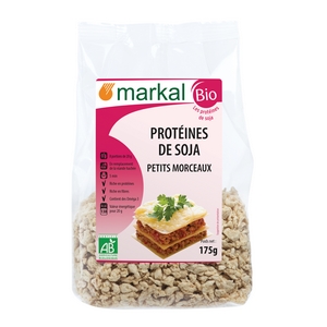 Markal Bio protéines de soja petits morceaux 175g