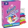 Vanish lingettes anti-transfert de couleurs x20 (jusqu'à 40 lavages)