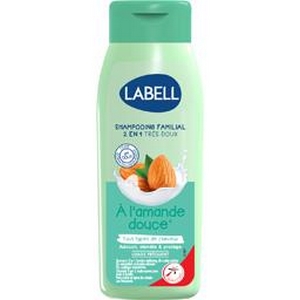 Labell shampooing très doux à l'amande douce 400ml