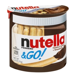 Nutella and Go! Avec bâtonnets céréaliers