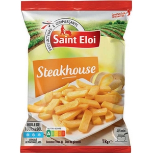 Saint Eloi pomme frites coupe large steakhouse 1kg Saint Eloi pomme frites coupe large steakhouse 1kg