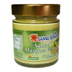 Guad'épices sauce mangue verte 185g