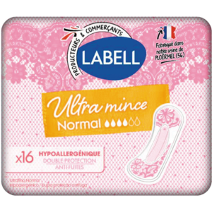 Protection hygiénique Labell ultra mince normal x16