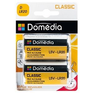 Domédia classic piles D LR20 1,5 V. X2