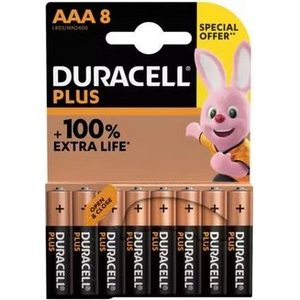 Piles Duracell AAA8 LR03/MN2400 X8