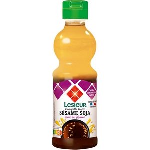 Lesieur vinaigrette légère huile de sésame sésame soja  248ml