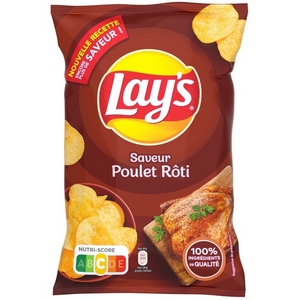 Lays's chips saveur poulet rôti 75g