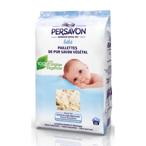 Persavon lessive pour bébé paillettes de pur savon végétal 750g