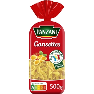 Panzani pâtes gansettes 500g