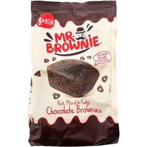 Mr Brownie gâteaux fourrés au chocolat sachets individuels 200g