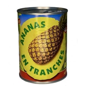 Mont Pelé ananas en tranches x10 580ml